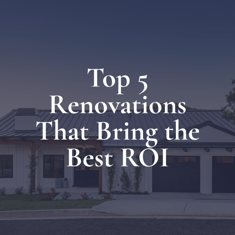 Top 5 Renovations That Deliver the Best Return on Investment in NC